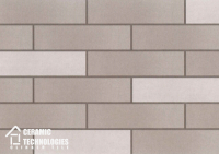 Клинкерная плитка ТМ Сeramic Technologies - Development Series (артикул - CTNDS-MIX-G6207/G6208, поверхность - Гладкая, цвет - Серый MIX) - Керамические Технологии - Официальный импортер клинкерной плитки