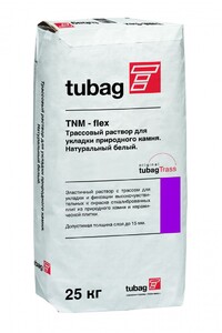 tubag TNМ-flex Трассовый раствор для укладки природного камня слоем средней толщины - Керамические Технологии - Официальный дилер (поставщик)  клинкерной плитки