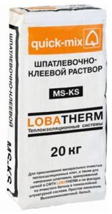 quick-mix MS-KS Легкий клеевой и базовый штукатурный состав для ячеистого бетона - Керамические Технологии - Официальный импортер клинкерной плитки