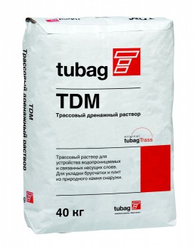 tubag TDM Трассовый дренажный раствор - Керамические Технологии